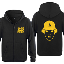 Jabbawockeez-Sudadera con capucha y cremallera para hombre, suéter masculino de lana con cremallera, 2018 2024 - compra barato