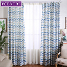 YCENTRE Decorative Window Drapes Wave Printed Modern Style Curtains/Rideau Room Darkening Curtains/Drapes for Bedroom/Livingroom 2024 - buy cheap