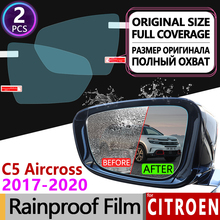 for Citroen C5 Aircross 2017 2018 2019 2020 Full Cover Anti Fog Film Rearview Mirror Rainproof Anti-Fog Accessories C5-Aircross 2024 - buy cheap