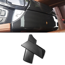For BMW 5 Series F10 F18 2011 2012 2013 2014 2015 2016 2017 Car Carbon Fiber Texture Center Control Armrest Box Pad Cover 2024 - buy cheap