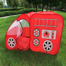 Portable Travel Car Shape Pop-up Play Tent Unisex Ball Pit Hut Kids Indoor Outdoor Toy Games 2024 - buy cheap