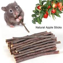 50g/Bag Pet Playing Small Pets Rabbit Hamster Guinea Pig Parrot Toys Hamster Chew Toy Wood Sticks Twigs Cleaning Teeth 2024 - buy cheap