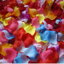 1000PCS Artificial Flowers Burgundy Silk Rose Petals Party Home Wedding Bridal Shower Aisle Decor Fake Flowers Wholesale 40FB1 2024 - buy cheap