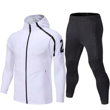 2020 Sport Suit Winter Men Soccer Running Hoodie Jackets Long Sleeve Tracksuit Men Soccer Jersey Training Suit Football Suits 2024 - buy cheap