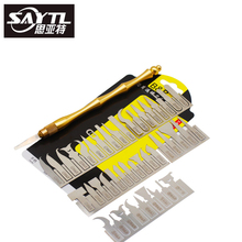 SAYTL 43in1 BGA Maintenance Knife For iPhone CPU NAND CHIP IC Remove Glue Disassemble Rework Blade 2024 - buy cheap