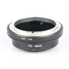 Adaptador de lente FD-M4/3 para cámara Canon FD a Micro 4/3 M4/3, para Olympus EP2, EP3, EPL1, EPL2, EPL3, EPM1, EPM2, EM1, EM5, OMD, GF1, GF3 2024 - compra barato