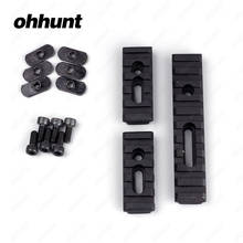 ohhunt Tactical AR 15 Rifle Handguard 20mm Picatinny Weaver Rail Mounts Sets 3 Pieces 5 Slots 10 Slots Hunting Accessories 2024 - buy cheap