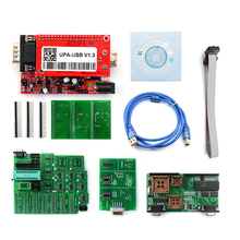 Programador upa-usb, adaptador completo e atualizado, chip ecu, conjunto completo com todos os adaptadores, ferramenta de diagnóstico 2024 - compre barato