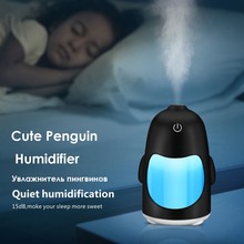 Cute Cartoon Penguin Humidifier 150ML Colorful Soft Light USB Mini Mist Maker For Desktop Car Humidification Water Diffuser 2024 - buy cheap