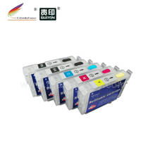(RCE1291N) refillable refill ink cartridge for Epson T1291 T1291 T1292 T1293 T1294 T129 T 129 BK/BK/C/M/Y 2024 - buy cheap