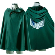 Attack on Titan Cloak Robe Shingeki no Kyojin Scouting Legion Cloak Cape Cosplay Costumes Eren 2024 - buy cheap