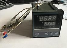 Controlador de temperatura PID con pantalla RKC Digital REX-C700, doble, REX-C700FK02-V x AN con 1M de termopar K SSR de salida 72x72mm 2024 - compra barato