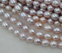 wholesale 5 strands 8.5-9.5*10-11.5mm rice freshwater pearl Free shipping 2024 - buy cheap