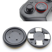 Съемные круглые накладки для кнопок направления для Nintendo Switch, большие размеры PS Flat D Pad Cross Button 2024 - купить недорого