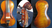 SONG-violín de 5 cuerdas hecho a mano, 4/4, estilo barroco, buen sonido #12351 2024 - compra barato