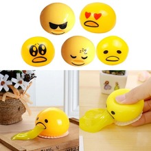 Vomiting Egg Anti Stress Toy Yolk Vomit Squeezed Slime Creative Prank Gifts Fun Stress Relief Vent Balls Healthy Squeeze 2024 - buy cheap