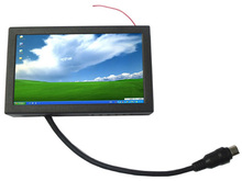 7-дюймовый сенсорный экран 16:9 для машины, металлический чехол с открытой рамой, входной монитор USB VGA. 2024 - купить недорого