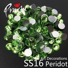 Aaa Peridot SS16 ( 3.8 - 4.0 mm ) Best sellers natator vidro pedrinhas ( sem correcções ) 1440 pcs 3D usar para Nail art, Sacos, Vestuário 2024 - compre barato