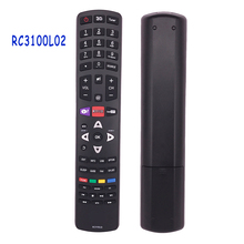 Controle remoto novo original/genuíno rc3100l02 para philco, para tcl lcd, led, 3d, smart tv 2024 - compre barato