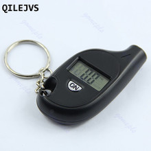 QILEJVS Mini Applied Keychain LCD Digital Tire Tyre Air Pressure Gauge For Car Motorcycle hot #1 2024 - buy cheap