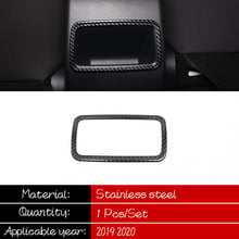 Stainless steel For Toyota Corolla 2019 2020 accessories Car Back Rear Air Condition outlet Vent frame Cover Trim Car styling 2024 - buy cheap