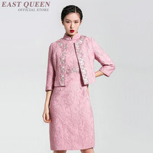 Vestido chinês qipao cheongsam oriático, vestido chinês tradicional feminino sexy e moderno aa4138 2024 - compre barato