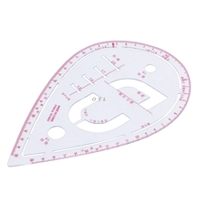 Sleeve Curve Ruler Measure Plastic for Sewing Dressmaking Tailor Drawing Tool 2024 - buy cheap