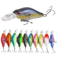 1 Pcs Minnow Fishing Lure 70mm 8g Topwater Artificial Hard Bait Japan Crank Bait Carp Fishing Wobblers Winter Fishing Tackle 2024 - buy cheap