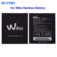 Оригинальный SIYAA Радуга Батарея для сенсорных телефонов Wiko Rainbow Мобильный телефон батареи высокое качество Ёмкость 2000 мАч Замена литий-полимерный 2024 - купить недорого