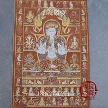 Chinese collection Thangka embroidery Buddha diagram 2024 - buy cheap