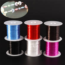 DIY Crystal Beading Stretch Cord Elastic Line Transparent Clear Round Beading Wire/Cord/String/Thread Jewelry Making.0mm 2024 - buy cheap