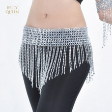 New Style Handmade Beaded Hip Scarf Belly Dance Waist Band Golden Silver Gypsy Tribal Belt Belly Dance Costume Waist Chain 2024 - buy cheap