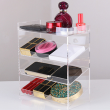 Delicate Fashion Makeup Organizer Storage Box Jewelry Container Organizer for Cosmetic Perfume Storage Box Case Lipstick Holder 2024 - buy cheap