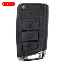 Keyecu chave remota 1j0 959 753 dj modificado golf 7 estilosa com 3 botões 315mhz para volkswagen 2024 - compre barato