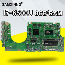 Com I7-6500U GTX950M/960M 2GB 8GB/RAM UX510UX laptop Motherboard Para For Asus UX510 UX510UX UX510UXK UX510UW UX510UWK Motherboard 2024 - compre barato