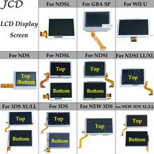 JCD Top Bottom Lower LCD Display Screen for NDS/NDSL/NDSi for 3DS New 3DS LL XL for GBA SP Repair Parts Display Panel 2024 - buy cheap