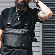 Men chest rig hip hop streetwear functional chest bag cross shoulder bag Adjustable Tactical Streetwear Bags Kanye Waist Packs 2024 - buy cheap