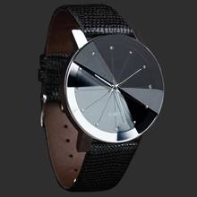 Reloj Unisex de cuarzo deportivo con esfera de acero inoxidable militar, reloj de pulsera de cuero para hombre y mujer, reloj de regalo 2020 de lujo # YL5 2024 - compra barato