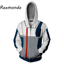 Mens Clothes 2020 Game GUNDAM 3D Hoodies  Zipper Jacket Top Streetwear Sweatshirts Coat Cool Pullover 5XL 2024 - buy cheap