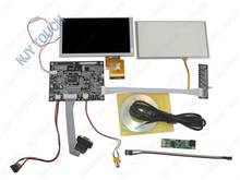 6.2 "TFT HSD062IDW1 800x480 ЖК-дисплей Экран с сенсорным Панель usb комплект плюс VGA AV ЖК-дисплей плате контроллера комплект 2024 - купить недорого