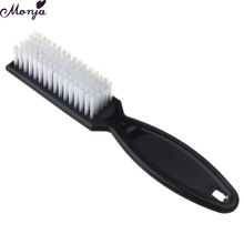 Monja Nail Art Plastic Handle Cleaning File Soft Remove Dust Small Angle Clean Brush Pedicure Manicure Tool 2024 - buy cheap