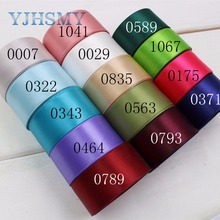 YJHSMY J-17428-D25MM-0007,25 mm 10 yards Solid Color satin ribbons,DIY materials clothing accessories,jewelry wedding packaging 2024 - buy cheap