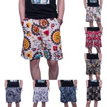 Pantalones cortos informales de camuflaje para hombre, Pantalón corto recto con estampado de flores, para playa, J1, verano, 2019 2024 - compra barato