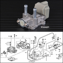 Idle Air Control Valve IACV IAC 16022P2EA51 16022P2AJ01 For HONDA CIVIC HR-V HRV Civic del Sol Acura EL 1996 1997 1998 1999 2000 2024 - buy cheap