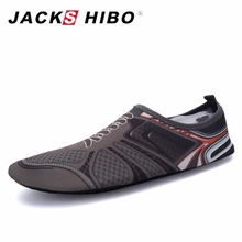 JACKSHIBO/спортивная обувь для воды; мужская обувь на шнуровке с узором; обувь для плавания; мужская пляжная обувь; zapatos deportivos 2024 - купить недорого