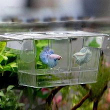 High Quality Aquarium Fish Tank Guppy Double Breeding Breeder Rearing Trap Box Hatchery 2024 - buy cheap