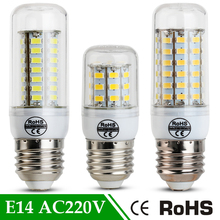 220v E27 LED Lamp High Brightness E14 24 36 48 56 69Leds SMD5730 LED Corn Light Bulb Ampoule led bulbs Indoor Bombillas Lampada 2024 - buy cheap