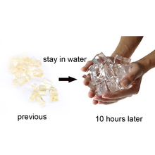 2 Bags Ice From Water Amazing Stage Magic Tricks Props For Professional Magician Gimmick Illusions 2024 - buy cheap