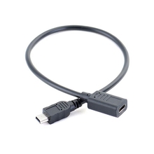 Mini USB 2.0 Macho Para USB 3.1 Tipo-c Fêmea cabo de Dados de Carregamento Conexão MiniUSB 5 p Android Telefone Móvel tablet Cabo de Alimentação 2024 - compre barato