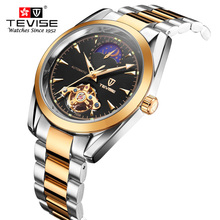 Relogio Masculino TEVISE 795B Luxury Brand Watch Men Tourbillon Automatic Mechanical Watches Moon Phase Skeleton Wrist Watch 2024 - buy cheap